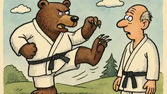 Vic: Kako se reče medvedu karateistu?