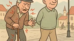 Vic: Srečata se dva upokojenca na ulici