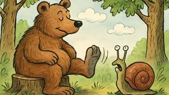 Vic: Medved je imel rojstni dan