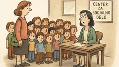 Vic: V center za socialno delo pride ženska