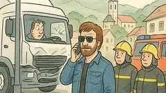 Vic: Kaj se zgodi, ko tovornjak zadene Chucka?