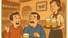 Vic: Mujo: "Stjuardesa, še dve pivi!"