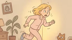 Vic: Zakaj blondinka teče v kot?