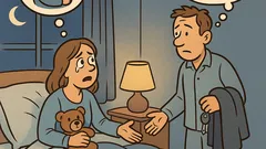 Vic: Sredi noči žena zbudi moža