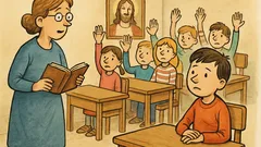 Vic: Mali Ivica je pri verouku