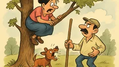 Vic: Fata kriči: »Na pomoč, psina!«