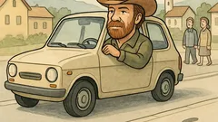 Vic: Ko Chuck Norris sede za volan…