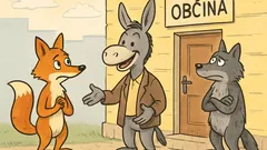 Vic: Lisica, osel in volk odprejo podjetje