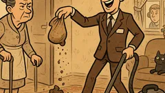 Vic: Prodajalec sesalcev potrka pri babici