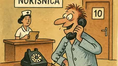 Vic: Pokliče norec v bolnišnico ...