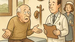 Vic: Upokojenec pride k zdravniku…