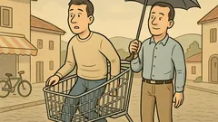 Vic: Kaj reče siamski dvojček bratu?