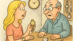 Vic: Plavolaska pride k urarju po baterijo