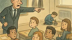 Vic: Učitelj zgodovine vstopi v učilnico