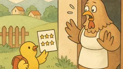 Vic: Piščanček pride iz šole…