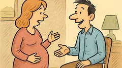 Vic: Dragi, noseča sem! In potem...