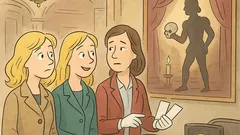 Vic: Dve blondinki kupujeta vstopnici v gledališču