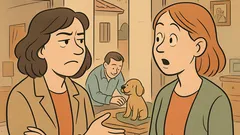 Vic: Fata, slišim, da si se ločila?