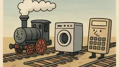 Vic: Parni stroj. Vsak drugi stroj.