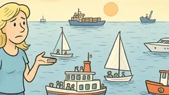 Vic: Kakšna je razlika med blondinko in ladjo?