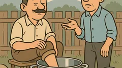 Vic: Mujo si umiva noge v loncu