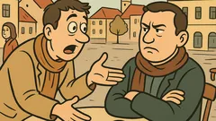 Vic: Huso prosi Muja za žvečilni gumi