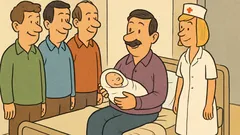 Vic: Vsi moški so očetje, samo Edo...