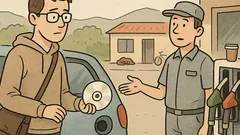 Vic: Programer pride na bencinsko črpalko