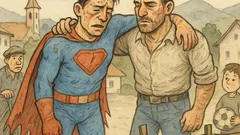 Vic: Pred mnogimi leti Superman sreča Chucka Norrisa