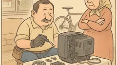 Vic: Pokvaril se je Fatin televizor...