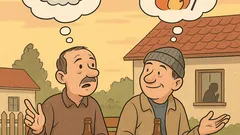 Vic: Mujo in Haso pijeta pivo na klopci...