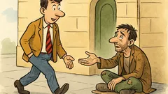 Vic: Mujo gre mimo berača ...