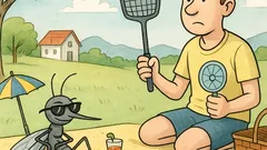 Vic: Razlika med komarjem in moškim?