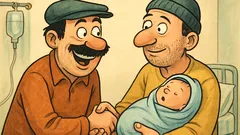 Vic: Mujo, čestitam ob rojstvu sina!