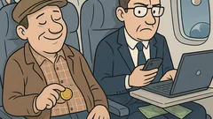 Vic: Na letalu sedi odvetnik in Mujo