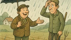 Vic: Pogovarjata se dva kmeta o dežju