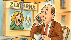 Vic: Žena pokliče moža: Kje si, idiot?