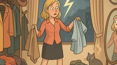 Vic: Zakaj plavolaska med grmenjem menja obleko?