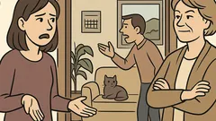 Vic: Mami, spet sva se skregala...