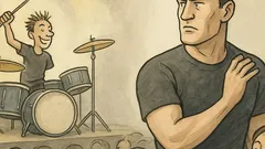 Vic: Bobnar Def Lepparda ima eno roko...